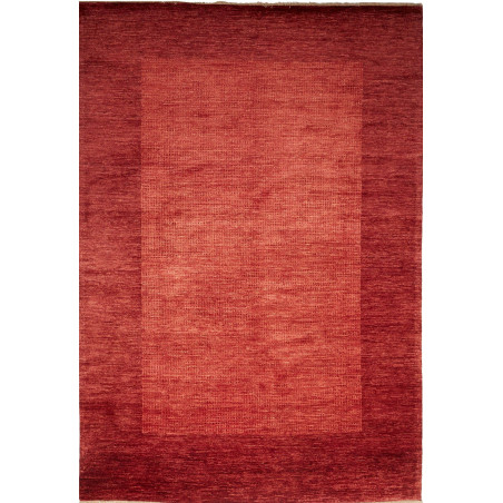 Tappeto Shayan Pakistan Astratto Rosso Corallo Scarlatto 170
