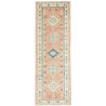 Rug Kazak Co 82x243 Peach Sky Blue
