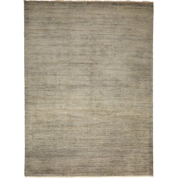 Tappeto Shayan Pakistan Tinta Unita Grigio Sabbia 152x204 Cm