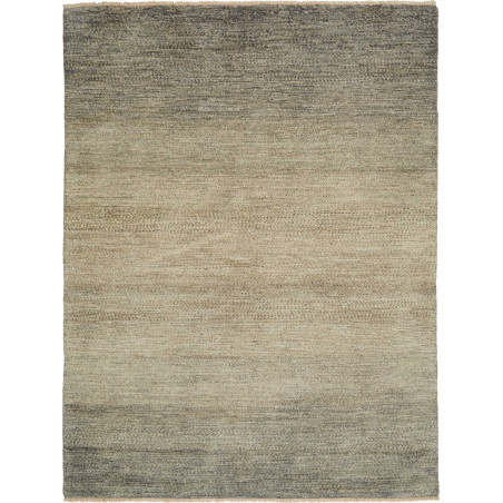 Tappeto Shayan Pakistan Astratto Beige Grigio 153x205 Cm