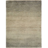 Tappeto Shayan Pakistan Astratto Beige Grigio 153x205 Cm
