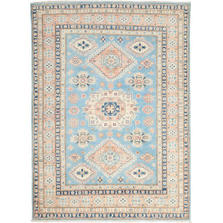 Rug Kazak Afghanistan 149x207 Sky Blue Peach Pi