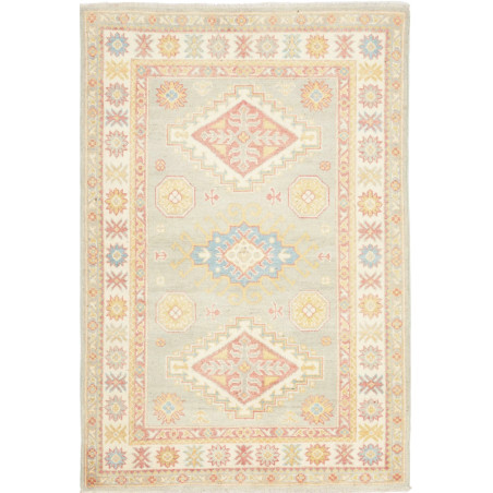 Rug Kazak Afghanistan 102x149 Muted Sage Green