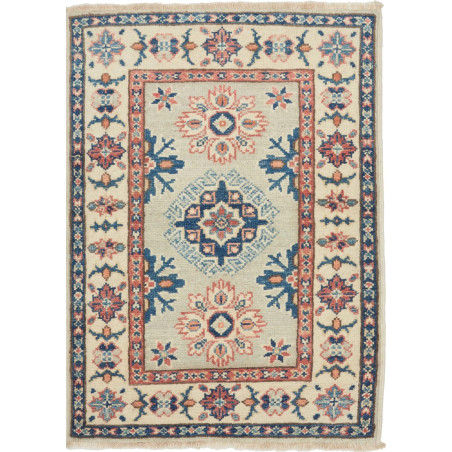 Rug Kazak Afghanistan 61x85 Sage Green Blue