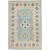 Rug Kazak Afghanistan 63x92 Light Blue Cream
