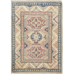 Rug Kazak Afghanistan 64x93 Taupe Grey Beige