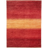 Tappeto Shayan Pakistan Astratto Rosso Arancio 150x204 Cm