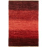 Tappeto Shayan Pakistan Astratto Rosso Bordeaux 123x188 Cm