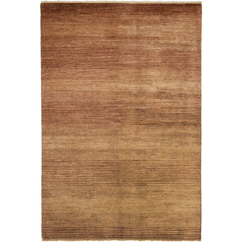 Tappeto Shayan Pakistan Astratto Marrone Sfumato 169x250 Cm