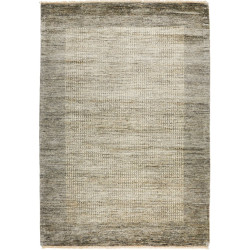 Tappeto Shayan Pakistan Geometrico Naturale Grigio-verde 124
