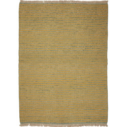 Tappeto Kilim Persia Astratto Senape Verde-grigio 176x245 Cm