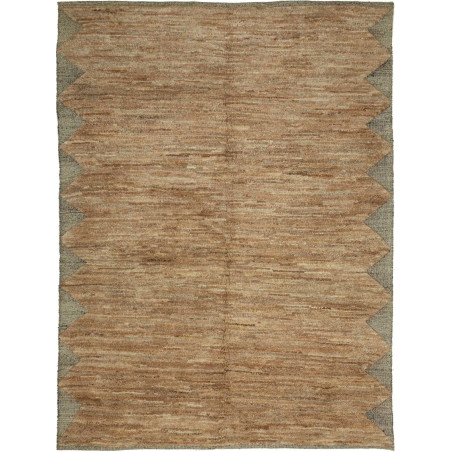 Tappeto Gabbeh Persia Astratto Marrone Beige 205x277 Cm
